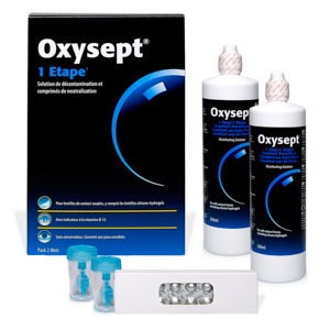 Compra de producto de mantenimiento Oxysept 1 Step 2x300ml + 60c