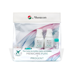Compra de producto de mantenimiento Travel Kit Menicare Pure + Progent