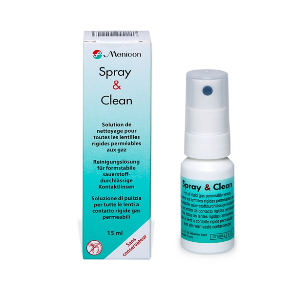 producto de mantenimiento Spray & Clean 15ml